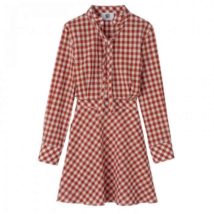Longchamp Women's Dress Bark - Vichy jacquard | Bark