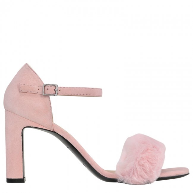 Longchamp Women's Cosy Sandals Ballerina - Canvas | Ballerina