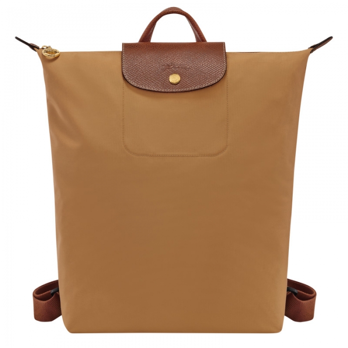Longchamp Women's Le Pliage Original M Backpack Fawn - Canvas | Fawn