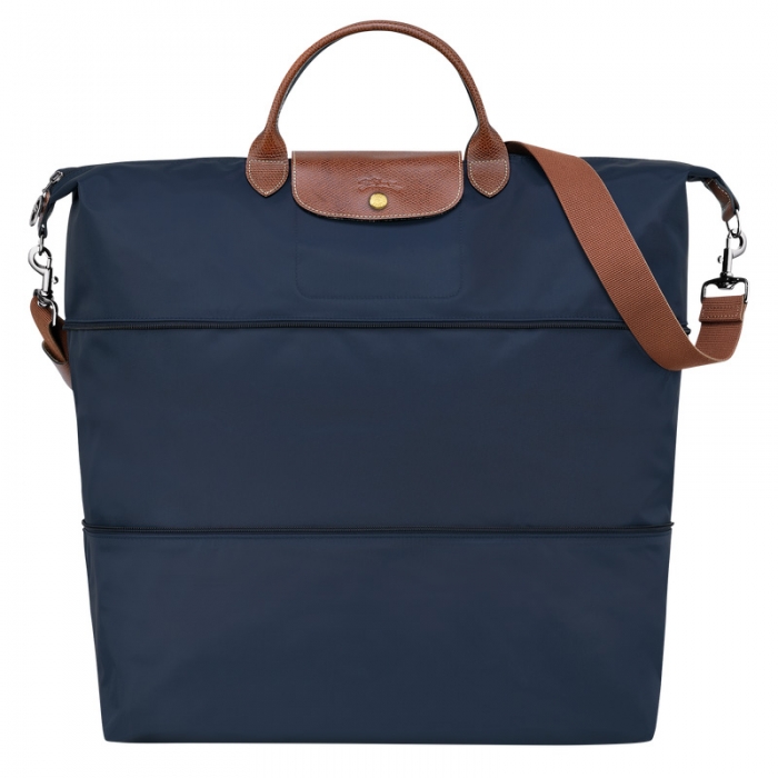 Longchamp Women's Le Pliage Original Travel bag expandable Navy - Recycled canvas | Navy