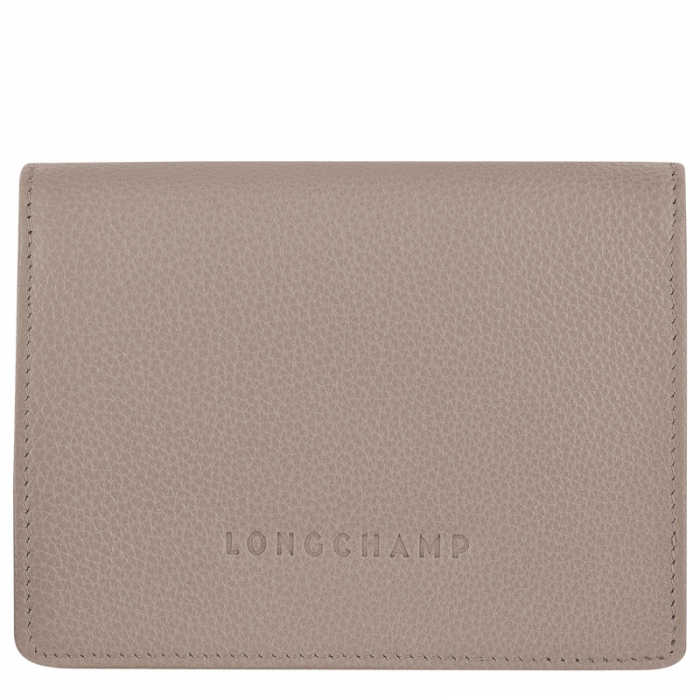 Longchamp Men's Le Foulonné Wallet Turtledove - Leather | Turtledove