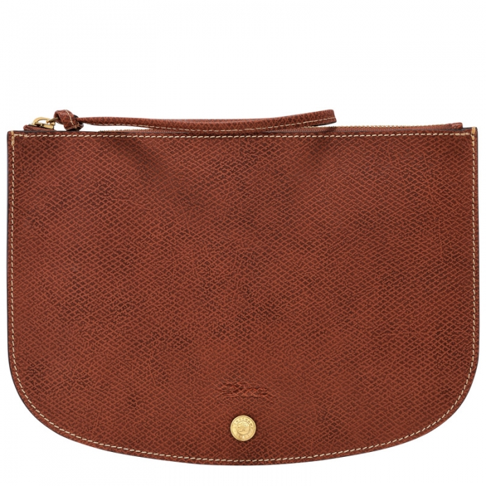 Longchamp Women's Épure Pouch Brown - Leather | Brown