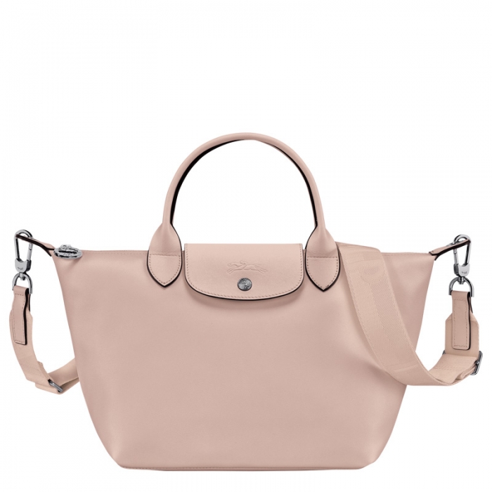 Longchamp Women's Le Pliage Xtra S Handbag Nude - Leather | Nude