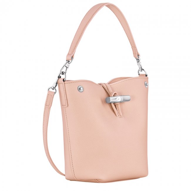 Longchamp Women's Le Roseau XS Bucket bag Ballerina - Leather | Ballerina