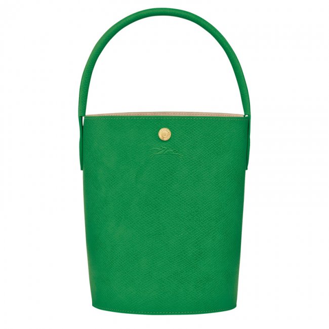 Longchamp Women's Épure S Bucket bag Green - Leather | Green