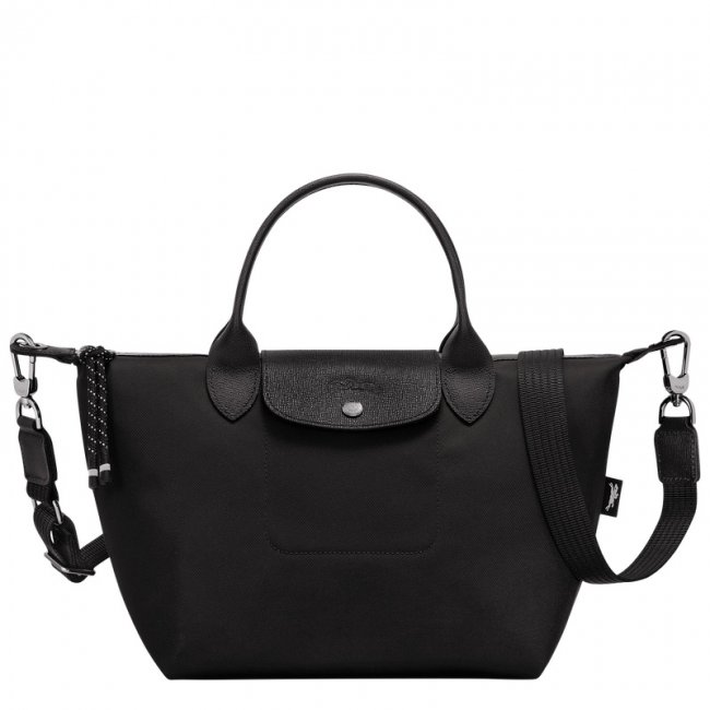 Longchamp Men's Le Pliage Energy S Handbag Black - Recycled canvas | Black