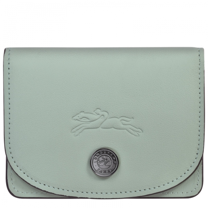 Longchamp Women's Le Pliage Xtra Card holder Vervain - Leather | Vervain