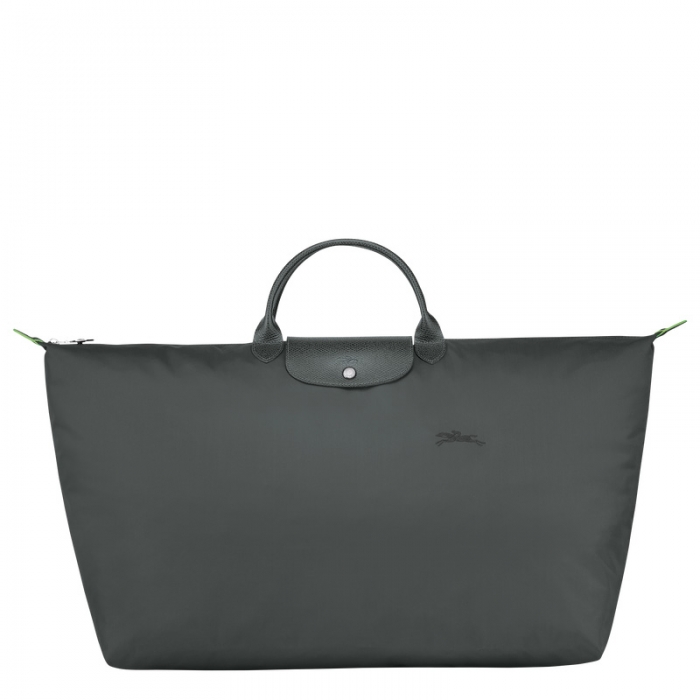 Longchamp Women's Le Pliage Green XL Travel bag Graphite - Recycled canvas | Graphite