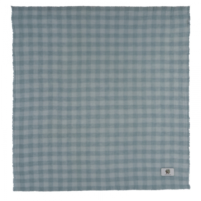Longchamp Men's Summer Gingham Stole Vervain - OTHER | Vervain