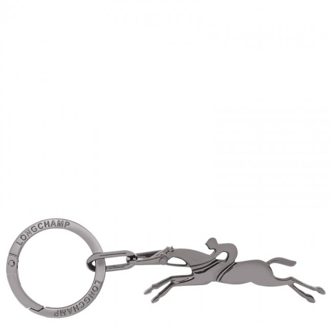 Longchamp Men's Cavalier Keyring Black - OTHER | Black