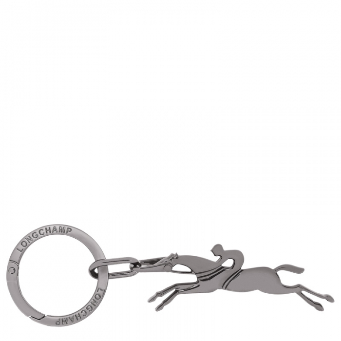 Longchamp Men's Cavalier Keyring Black - OTHER | Black