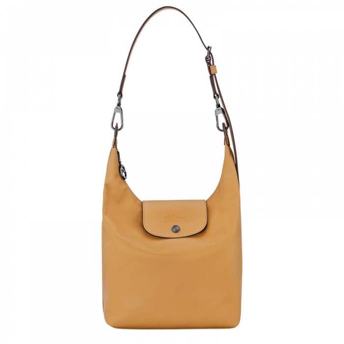 Longchamp Women's Le Pliage Xtra M Shoulder bag Honey - Leather | Honey