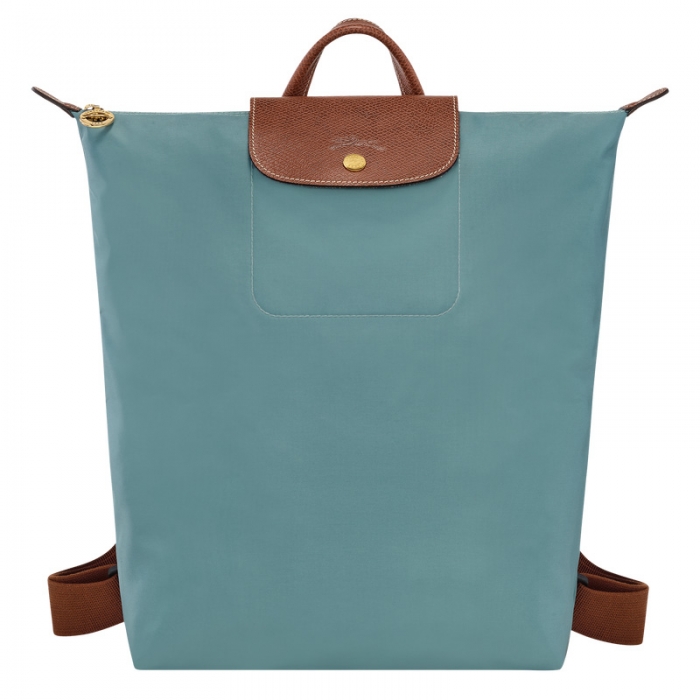 Longchamp Men's Le Pliage Original M Backpack Eucalyptus - Canvas | Eucalyptus