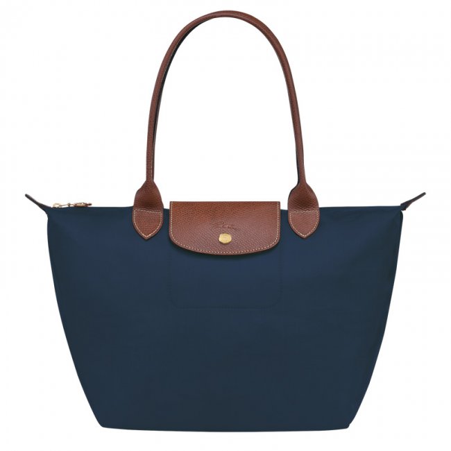 Longchamp Women's Le Pliage Original M Tote bag Navy - Recycled canvas | Navy