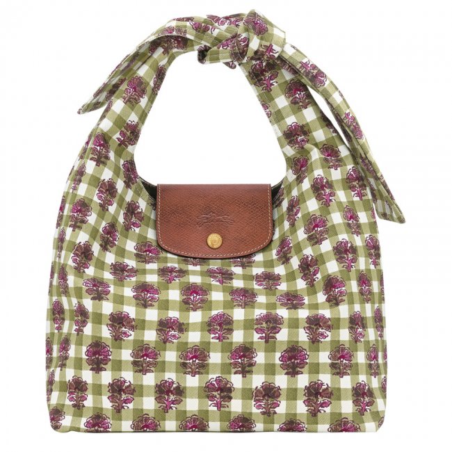 Longchamp Women's Le Pliage Collection M Shoulder bag Artichoke - Canvas | Artichoke