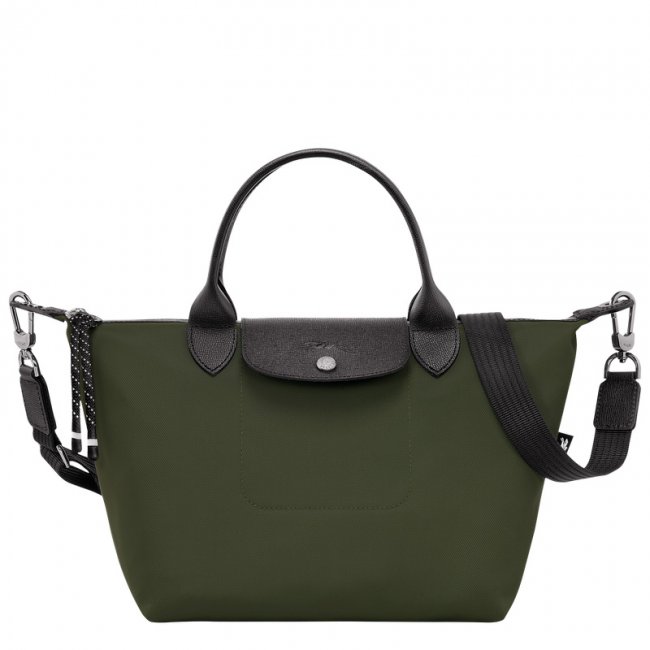 Longchamp Men's Le Pliage Energy S Handbag Khaki - Recycled canvas | Khaki