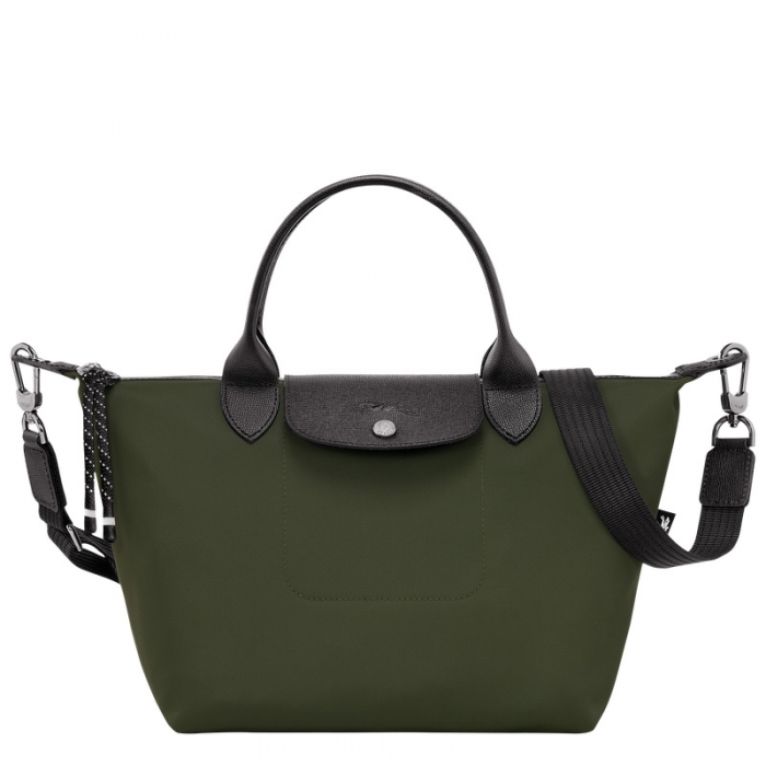 Longchamp Men's Le Pliage Energy S Handbag Khaki - Recycled canvas | Khaki