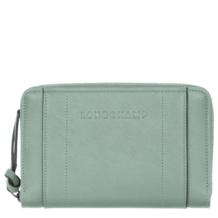 Longchamp Women's 3D Wallet Vervain - Leather | Vervain