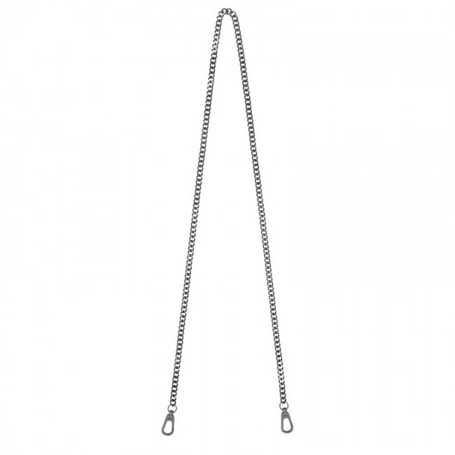 Longchamp Women's chaîne Shoulder strap Black Metal - Metal | Black Metal