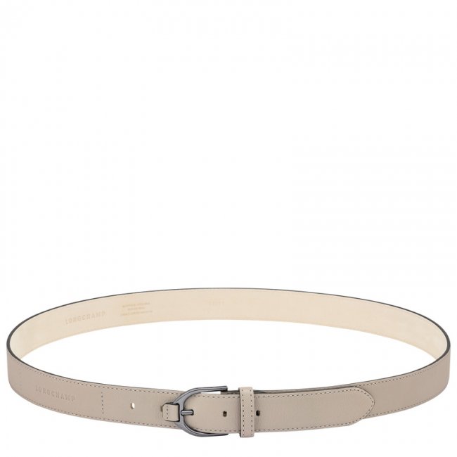 Longchamp Women's 3D Ladies' belt Clay - Leather | Clay