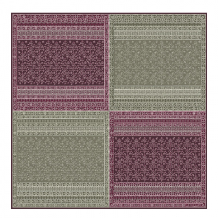 Longchamp Women's Tree of Life Stole Eggplant - OTHER | Eggplant