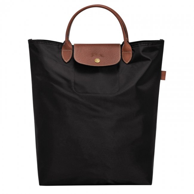 Longchamp Women's Le Pliage Original M Tote bag Black - Canvas | Black