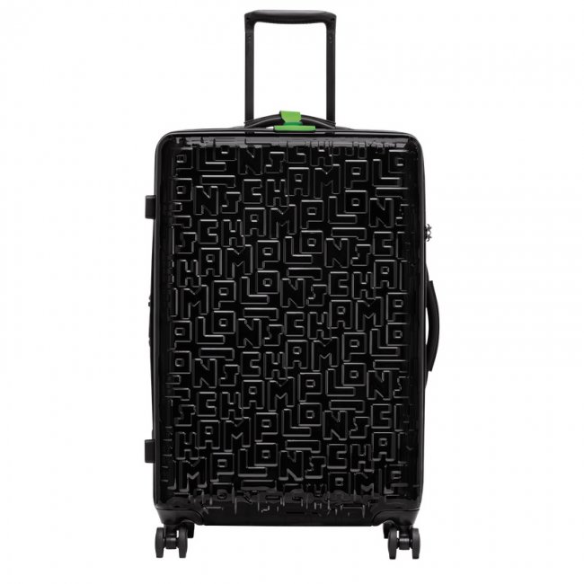 Longchamp Women's LGP Travel L Suitcase Black - Polycarbonate | Black