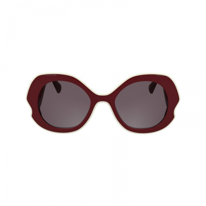 Longchamp Women's Sunglasses Beetroot - Plant Based Resin | Beetroot