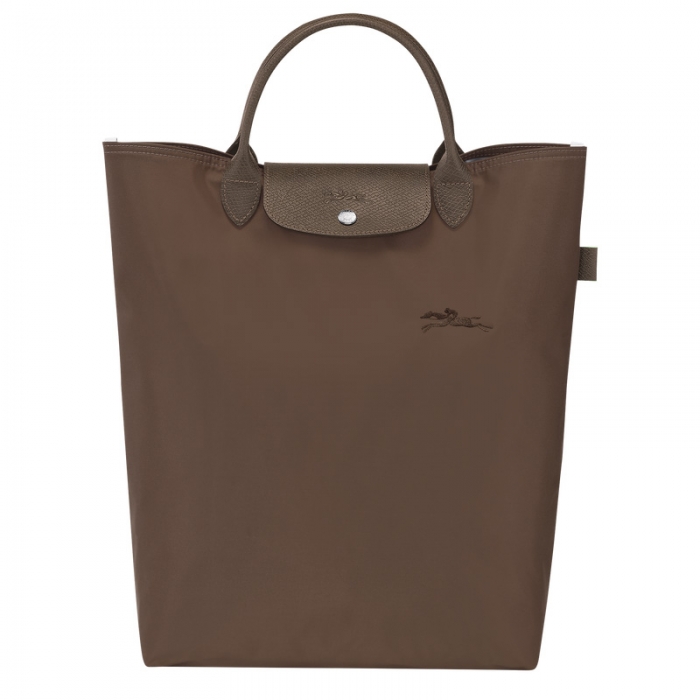 Longchamp Women's Le Pliage Green M Tote bag Terra - Canvas | Terra