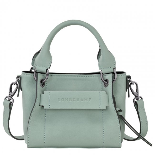 Longchamp Women's 3D XS Handbag Vervain - Leather | Vervain