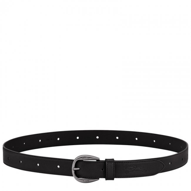 Longchamp Women's Le Pliage Xtra Ladies' belt Black - Leather | Black