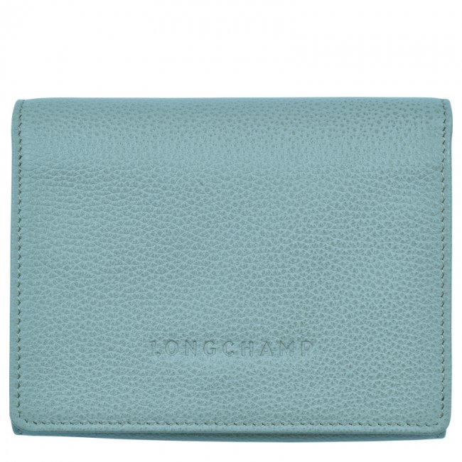 Longchamp Women's Le Foulonné Wallet Eucalyptus - Leather | Eucalyptus
