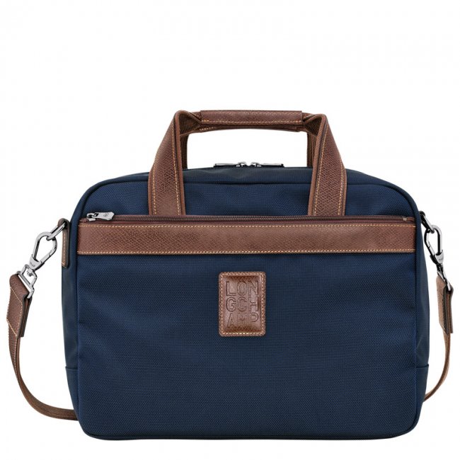Longchamp Women's Boxford S Travel bag Blue - Recycled canvas | Blue