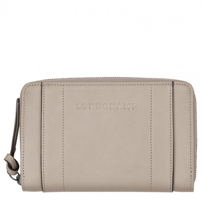 Longchamp Women's 3D Wallet Clay - Leather | Clay