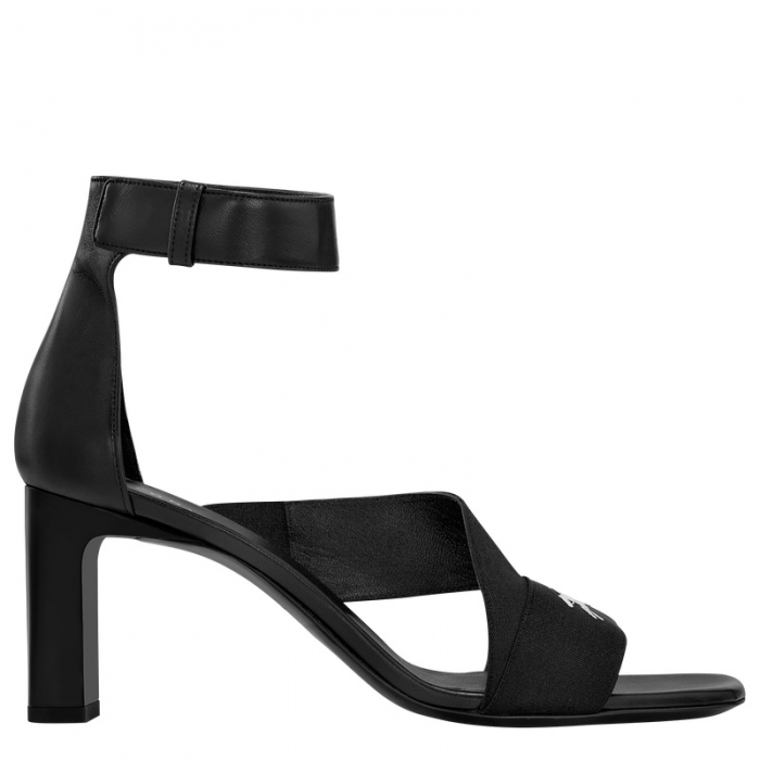 Longchamp Women's La Baronne Pumps Black - Leather | Black