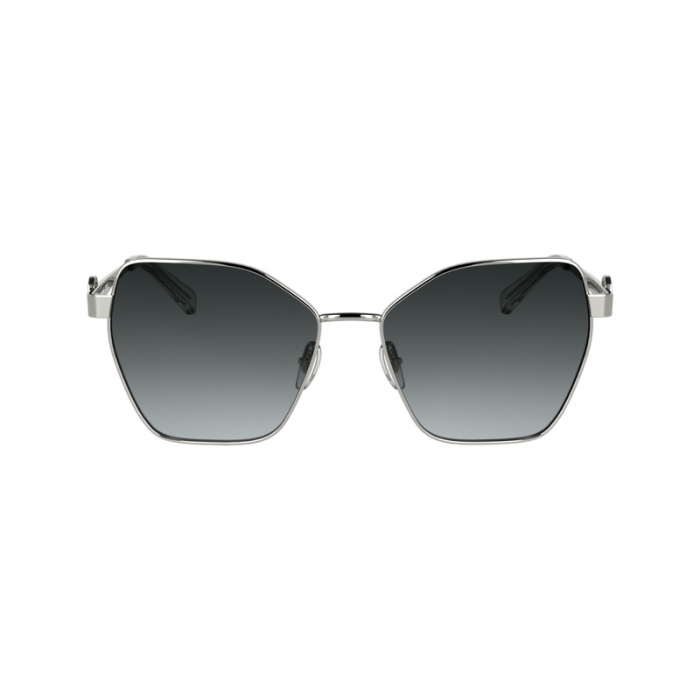 Longchamp Women's Sunglasses Silver/Grey - Metal | Silver/Grey