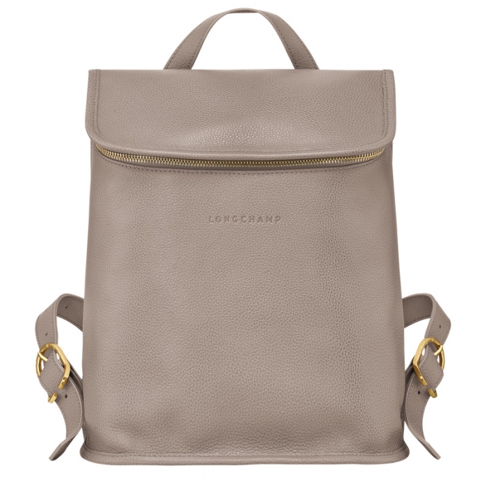 Longchamp Women's Le Foulonné Backpack Turtledove - Leather | Turtledove