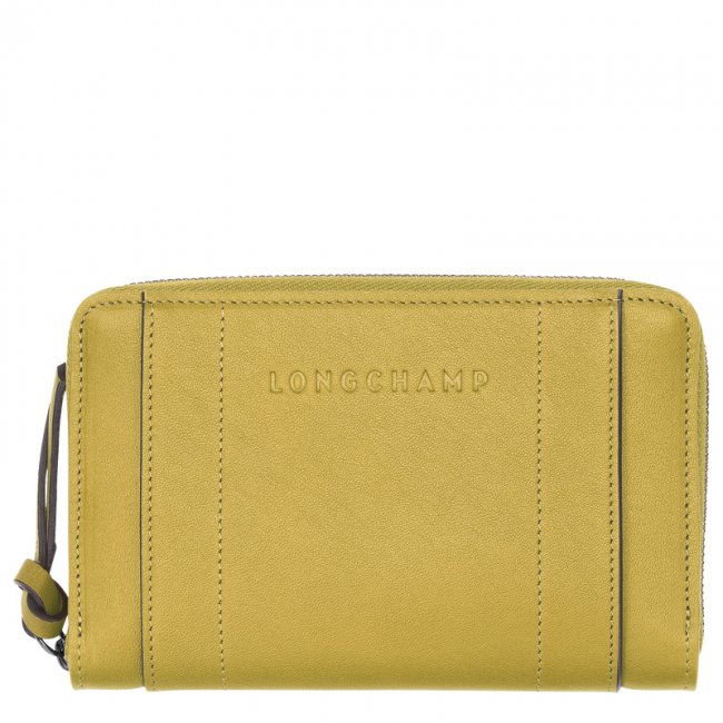 Longchamp Women's 3D Wallet Ginger - Leather | Ginger