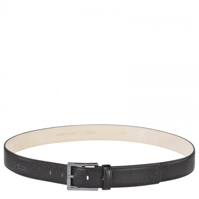 Longchamp Men's Le Pliage belt Black - Leather | Black