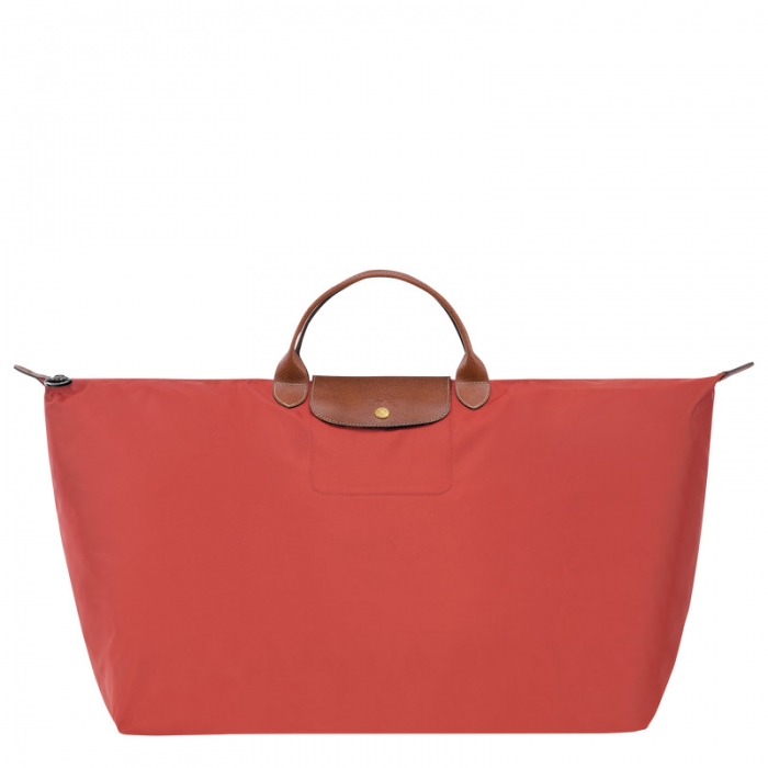 Longchamp Women's Le Pliage Original XL Travel bag Tomato - Recycled canvas | Tomato
