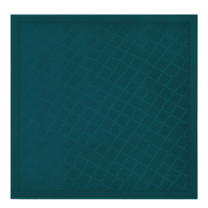Longchamp Men's Le Roseau Shawl Ink blue - Silk Blend | Ink blue