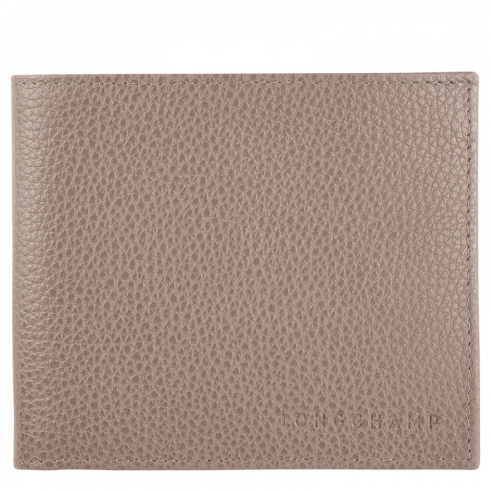 Longchamp Women's Le Foulonné Wallet Turtledove - Leather | Turtledove