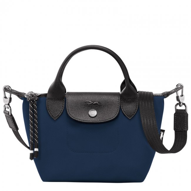 Longchamp Men's Le Pliage Energy XS Handbag Navy - Recycled canvas | Navy