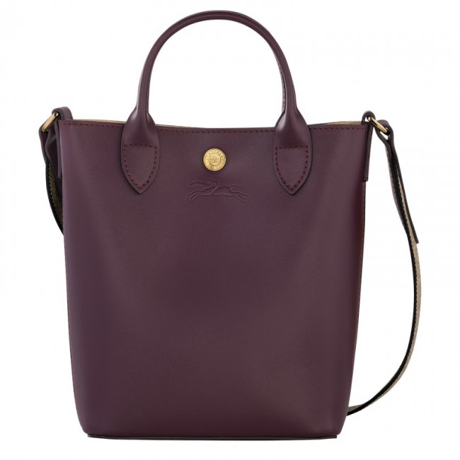 Longchamp Women's Épure XS Tote bag Eggplant - Leather | Eggplant