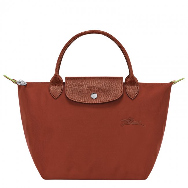 Longchamp Women's Le Pliage Green S Handbag Chestnut - Recycled canvas | Chestnut