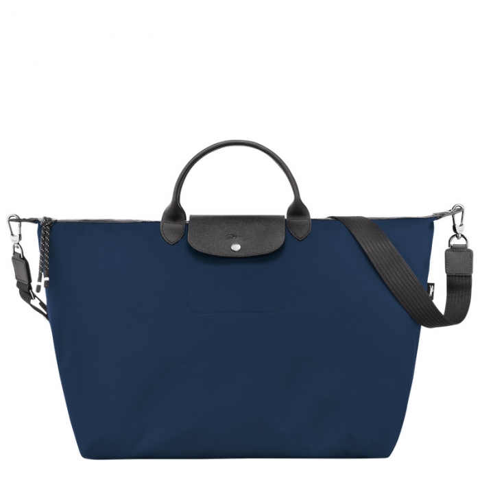 Longchamp Women's Le Pliage Energy L Travel bag Navy - Recycled canvas | Navy