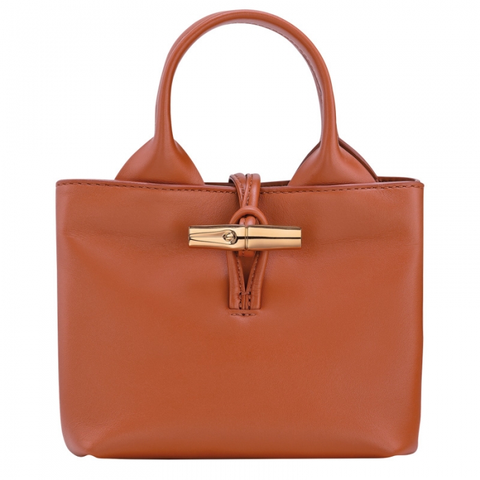Longchamp Women's Le Roseau XS Handbag Bark - Leather | Bark