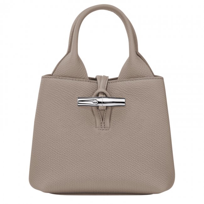 Longchamp Women's Le Roseau XS Handbag Clay - Leather | Clay