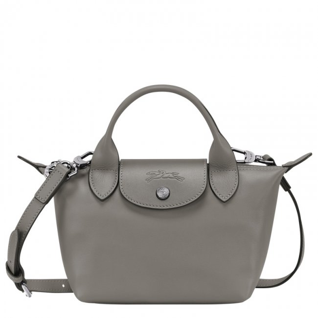 Longchamp Women's Le Pliage Xtra XS Handbag Turtledove - Leather | Turtledove