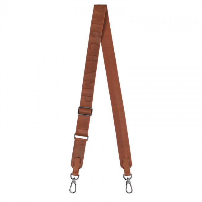 Longchamp Women's Le Pliage Xtra Shoulder strap Cognac - Canvas | Cognac